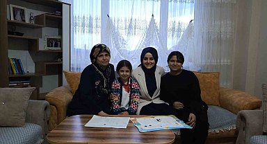 Kaymakam Kılıç evlere konuk oldu