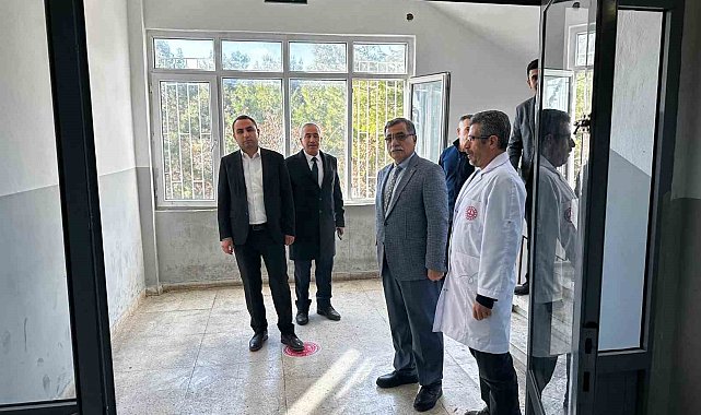 Kaymakam Partal, hükumet konağı binasında inlemelerde bulundu