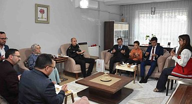 Kaza şehidi polis, Salihli'de unutulmadı