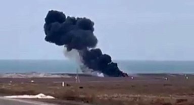 Kazakistan'da 72 kişinin bulunduğu yolcu uçağı düştü