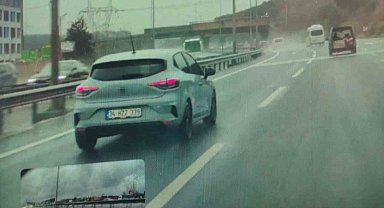 Kazaya sebebiyet verdi, arkasına bile bakmadan yoluna devam etti