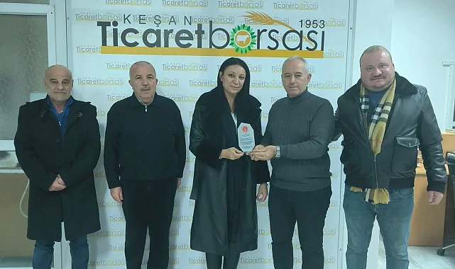 Keşan Anafartalar'dan Keşan Ticaret Borsası'na ziyaret