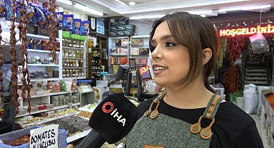 Kilis'te soğuk havalarda kuruyemiş satışları arttı