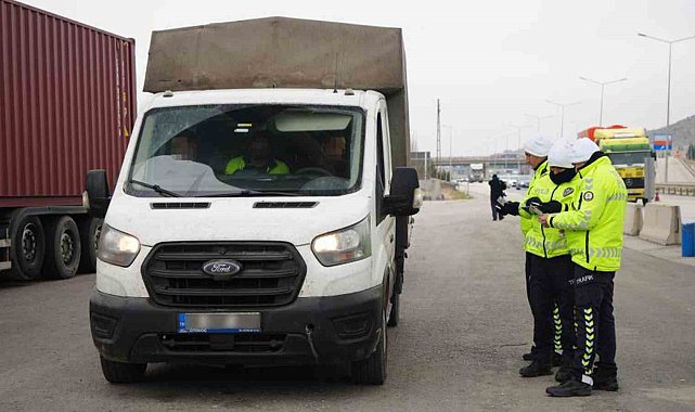 Kırıkkale'de denetimlerde 129 araç trafikten men edildi