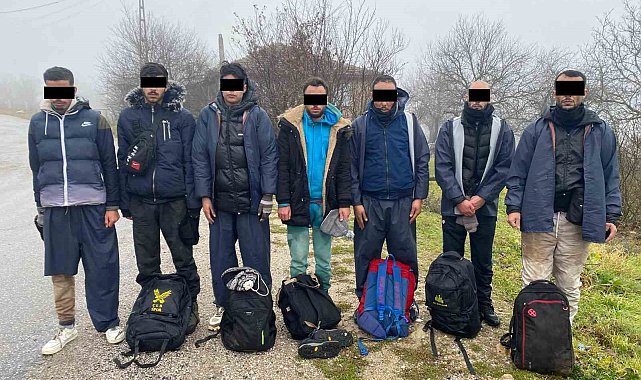 Kırklareli'de 75 kaçak göçmen yakalandı