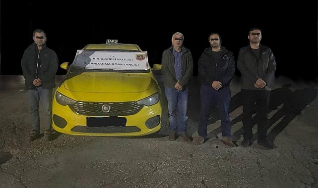 Kırklareli'nde 68 kaçak göçmen yakalandı