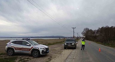 Kırklareli'nde 99 araç trafikten men edildi