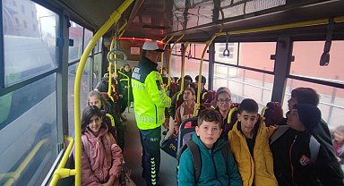 Kırklareli'nde okul servisleri denetlendi
