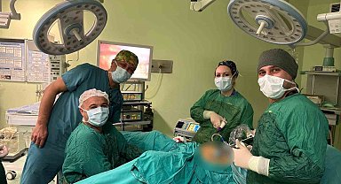 Kırşehir'de ilk! Yumurtalık kisti ameliyatla çıkarıldı