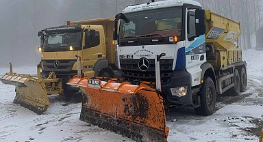 Kocaeli karla mücadele ekipleri hazır kıta