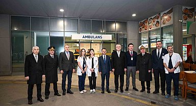 Kocaeli Valisi İlhami Aktaş, patlamada yaralananları hastanede ziyaret etti