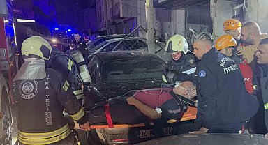 Kocaeli'de 4 katlı binada doğal gaz patlaması: 13 yaralı