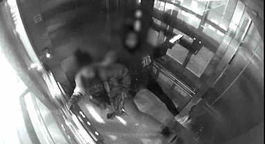 Kocaeli'de kent asansörlerine zarar veren şahıslar güvenlik kamerasına yakalandı