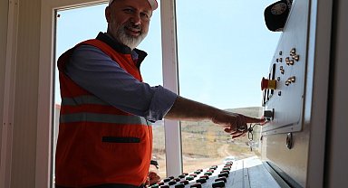 Kocasinan'ın taş ocağı, 920 bin ton mıcır üretimiyle 56 milyon 482 bin TL tasarruf sağladı