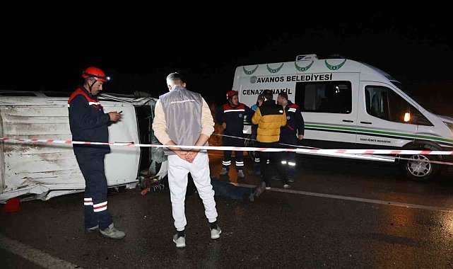 Kontrolden çıkan otomobil takla attı: 1 ölü