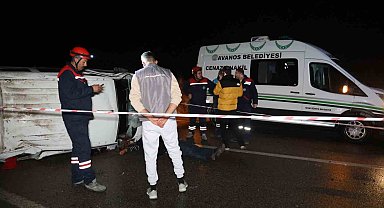 Kontrolden çıkan otomobil takla attı: 1 ölü
