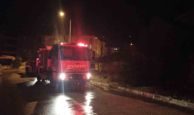 Konya'da depo yangını