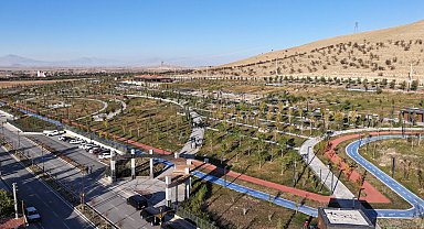 Konya'nın en büyük Millet Bahçesi Ereğli'de hayata geçti