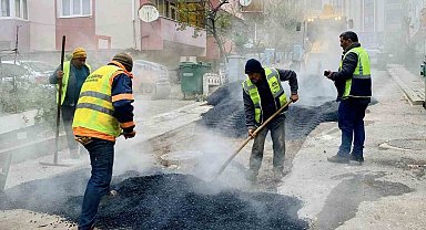 Körfez'de eskimiş ve bozuk yol kalmayacak