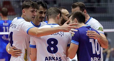Kupa Voley'de Arkas Spor'un rakibi Ziraat Bankkart oldu