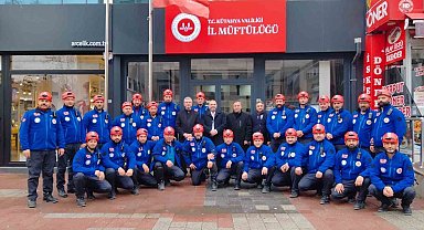 Kütahya İl Müftülüğü Arama Kurtarma ekibi akredite oldu