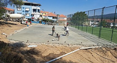 Kuyucak'ta spor alanları yenileniyor