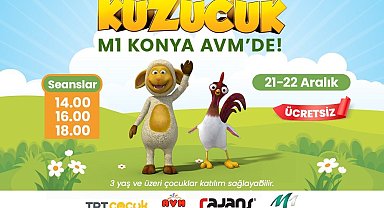 Kuzucuk, M1 Konya AVM'de çocuklarla buluşuyor