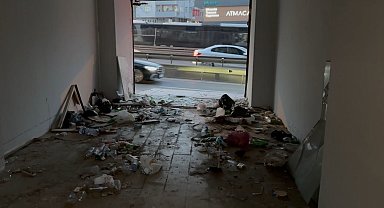 Madde bağımlısı anne metruk binada bebeğini bakımsız bıraktı