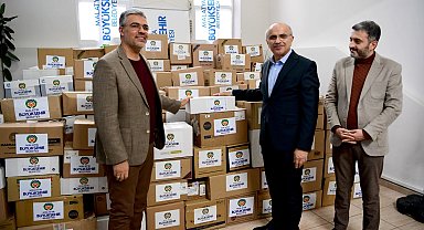Malatya'dan Suriye'ye ilaç yardımı