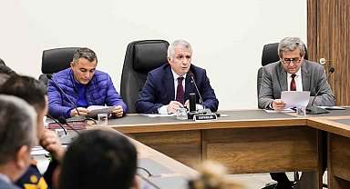 Manavgat'ta Afet ve Acil Durum toplantısı