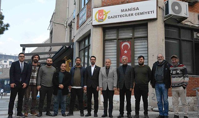 Manisa TSO Başkanı Yılmaz'dan Gazeteciler Cemiyetine ziyaret