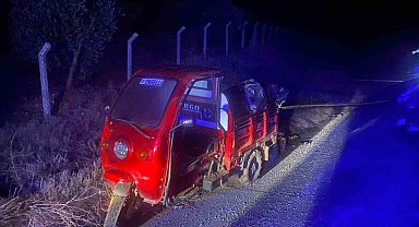 Manisa'da üç tekerlekli motosiklet kazasında can verdi