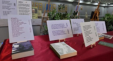 Manisa'da şiir ve kaligrafinin büyüleyici buluşması