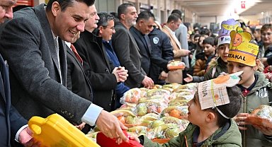 Manisa'da 'Yerli Malı' halde kutlandı