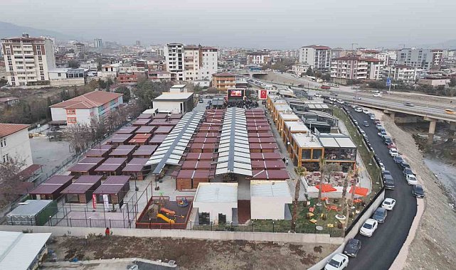 Medeniyetler beşiği Hatay'ın kültürü ve sanatı 82 atölyenin yer aldığı çarşıda yaşatılacak