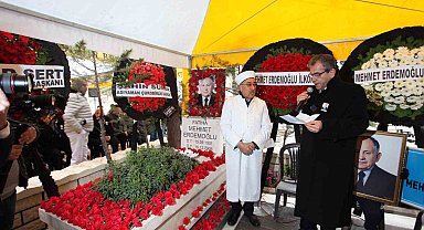 Mehmet Erdemoğlu mezarı başında anıldı