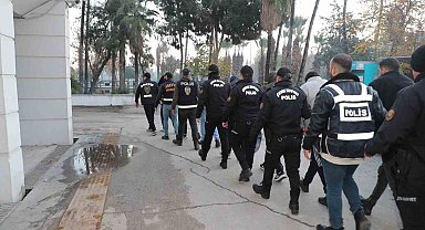 Mersin polisinden 'Ajans' operasyonu: 16 tutuklama