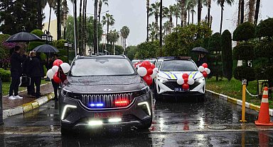 Mersin'de sünnet ettirilen çocuklar için konvoy düzenlendi