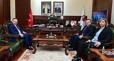 MGM Genel Müdürü ve 3. Bölge Müdüründen Vali Aksoy'a ziyaret