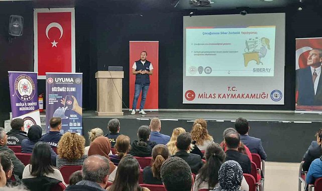 Milas'ta öğretmen ve velilere yönelik bilgilendirme semineri düzenlendi