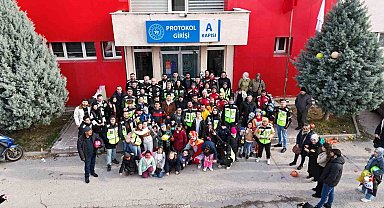 Motosiklet kulübü üyeleri, down sendromlu çocuklar için etkinlik düzenledi