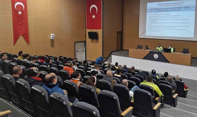 Motosikletlilere eğitim