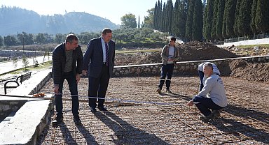 Muğla Milas'ta şehitlik için çalışmalar başladı