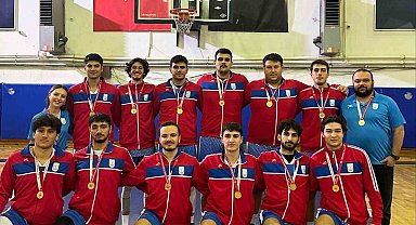 Muğla Üniversitesi Spor Kulübü, namağlup şampiyon oldu