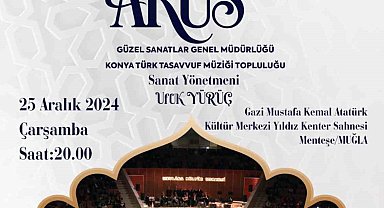 Muğla'da Sema gösterisi etkinliği