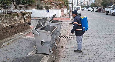 Nazilli Belediyesi'nden 12 ay boyunca larva mücadelesi
