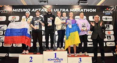 Nefes kesen maraton ödül töreni ile sona erdi