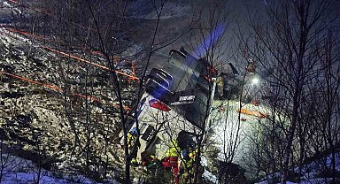 Norveç'te otobüs şarampole yuvarlandı: 3 ölü, 4 yaralı