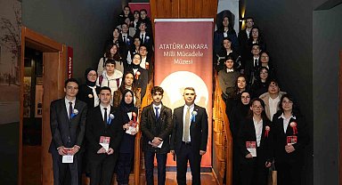 Öğrenciler tarihe tanıklık etti