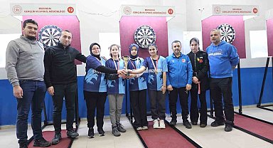 Okullar Dartta yarıştı